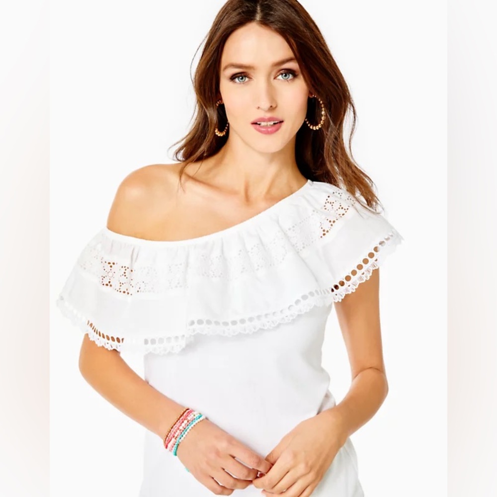 Lilly Pulitzer Tracee top sz small - Picture 5 of 5
